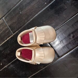 Gold Baby Moccs